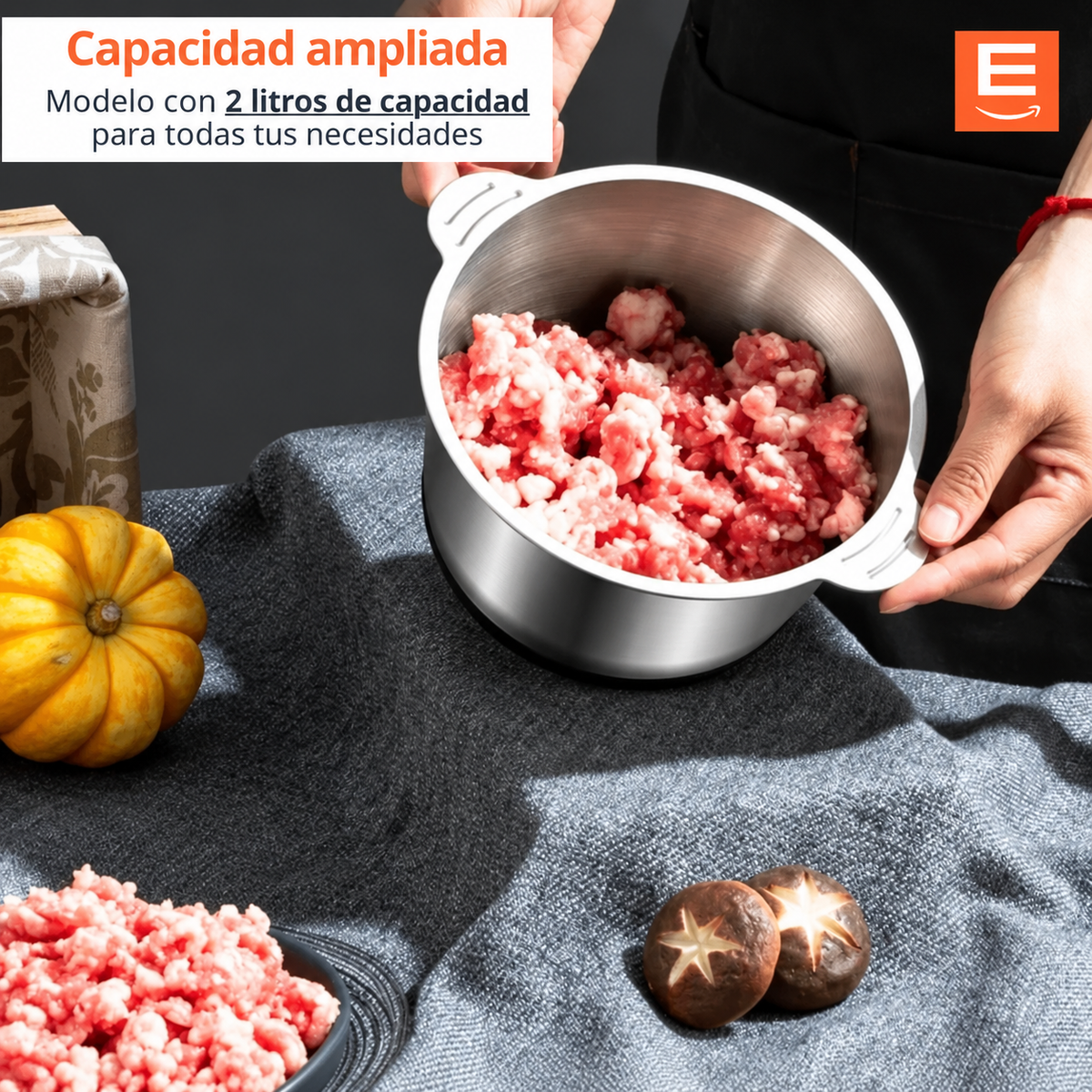 Procesadora de Alimentos  2 Litros 250W