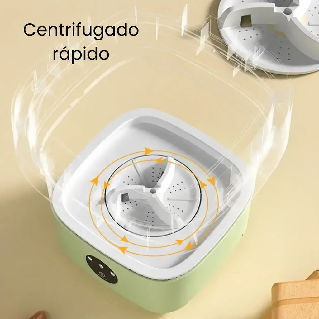 Mini lavadora portátil TurboClean de 9 L